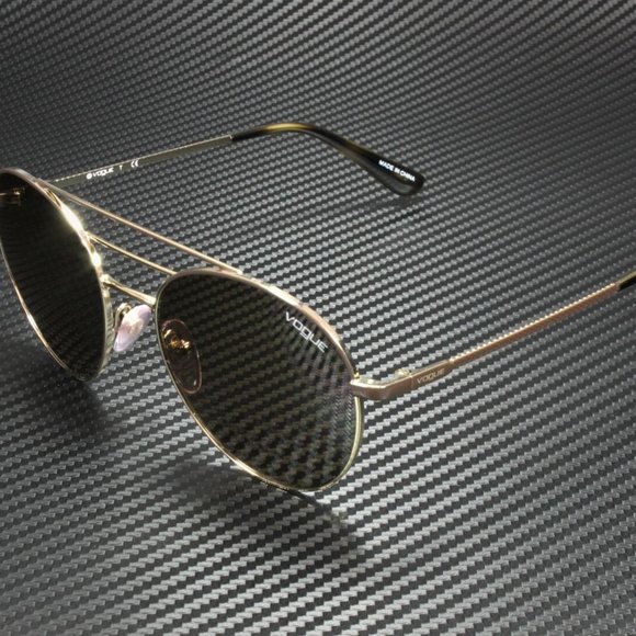 Vogue Women\'s Gold and Brown Sunglasses! main image 4